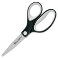 KleenEarth? 7? Straight Soft Handle Scissors ? Black / Ciseaux poign?e douce droite KleenEarth?, 7 po ? noir