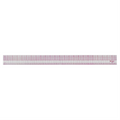 8ths and 16ths Transparent Ruler 60cm/24?  
R?gle transparente 1/8 et 1/16 au po, 60cm/24"