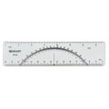 Metric Protractor Ruler with 1:250, 15cm/6?
R?gle rapporteur m?trique avec ?chelles ? 1:250,15cm/6 po