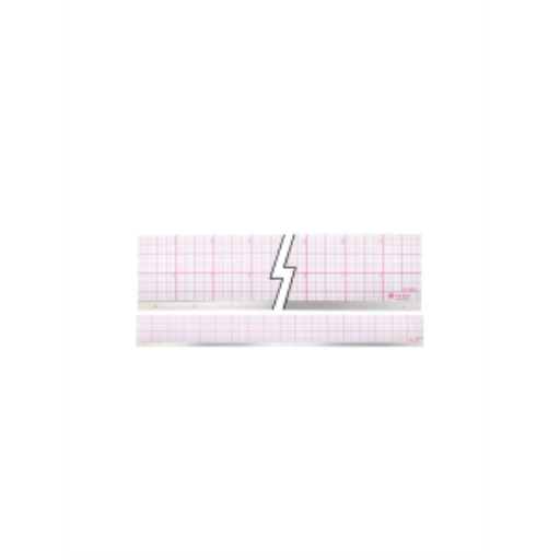 8ths Bevelled Ruler 18?, with Stainless Steel Edge
R?gle biseau 1/8 au po, 18 po, avec bande d'acier inoxydable