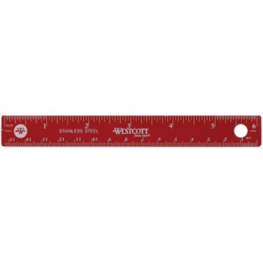 15cm/6" ? Inch/Metric, Assorted Colours / 
15cm/6 po ? pouces/m?trique - couleurs assorties