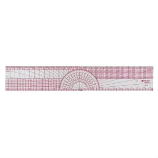 Bevelled Protractor Ruler 12?
R?gle biseau rapporteur , 12 po