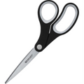KleenEarth? 8? Bent Soft Handle Scissors ? Black / Ciseaux poign?e douce d?centr?e KleenEarth?, 8 po ? noir