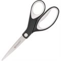 KleenEarth? 8? Straight Soft Handle Scissors - Black / Ciseaux poign?e douce droite KleenEarth?, 8 po - noir