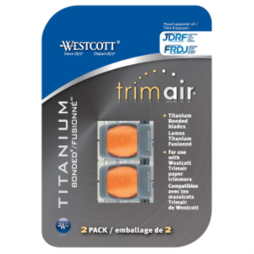 2pk Trimair Replacement Blades for 15192 Trimmer - cut blades only / 
Pqt 2 de lames de rechange pour massicot Trimair 15192 - lames de coupe seulement