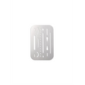 Stainless Steel Erasing Shield  
?cran ? effacer en acier inoxyable