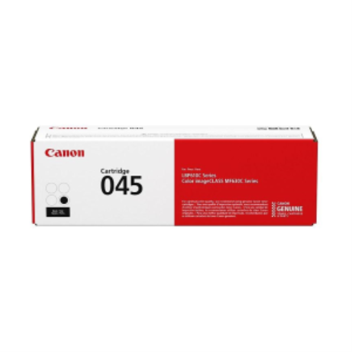Canon 1242C001 Cartridge 045 Black Genuine Toner ? 1,400 Page Yield for i-SENSYS MF630 / LBP612Cdw