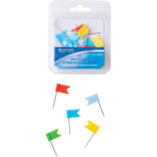 Assorted Colours, 25/Clamshell / 
Couleurs assorties ? 25 par emballage coquille