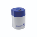 KleenEarth? Student Recycled Single-Hole Metal Pencil Sharpener with Antimicrobial Protection - 4 colours / 
Taille-crayon antimicrobien en m?tal simple recycl? KleenEarth? pour ?colier - 4 couleurs