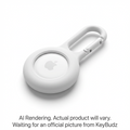 AirTag Secure Dock White (2 Pack)