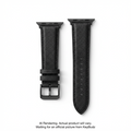 Artisan Series Genuine Leather Apple Watch Strap - Black (Small)