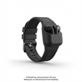 Sync+ Series FKM Apple Watch Strap and AirPod Dock - Carbon Black (Large)