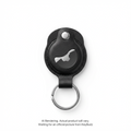 AirTag Snap Ring Keyring Black