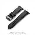 Artisan Series Genuine Leather Apple Watch Strap - Black (Large)