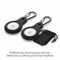 AirTag Secure Dock Black (2 Pack)