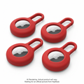 AirTag Secure Dock Red (4 Pack)