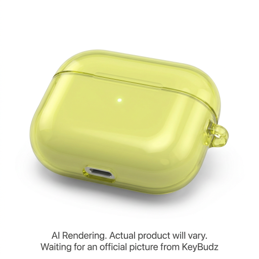 Jelly Series Transparent Case for AirPods Pro 3rd Gen Neon Yellow