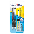 Paper Mate Comfort Mate Ultra Mechanical Pencils, HB #2 Lead (0.7 mm), Assorted Colours, 2 Pencils, 1 Lead Refill Set, 5 Erasers