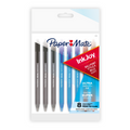 Paper Mate InkJoy 100RT Retractable Ballpoint Pens, Medium Point (1.0 mm), Assorted, 8 Count