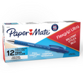 Paper Mate FlexGrip Ultra Retractable Ballpoint Pen, Fine Point (0.8 mm), Blue, 1 Unit