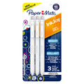 Paper Mate InkJoy Bright Pens, Gel Pens, Medium Point (0.7mm), Retractable, Bright White Ink, 3 Count