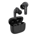 Wicked Audio Mojo 700 true wireless earbuds and open charging case hero shot.