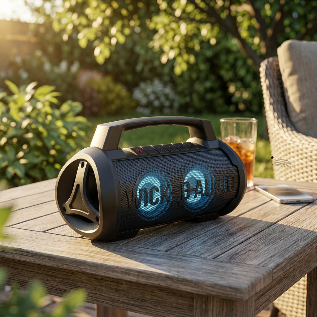 Wicked Audio Growl XL Party Speaker - 12-Hour High-Output Bluetooth Sound