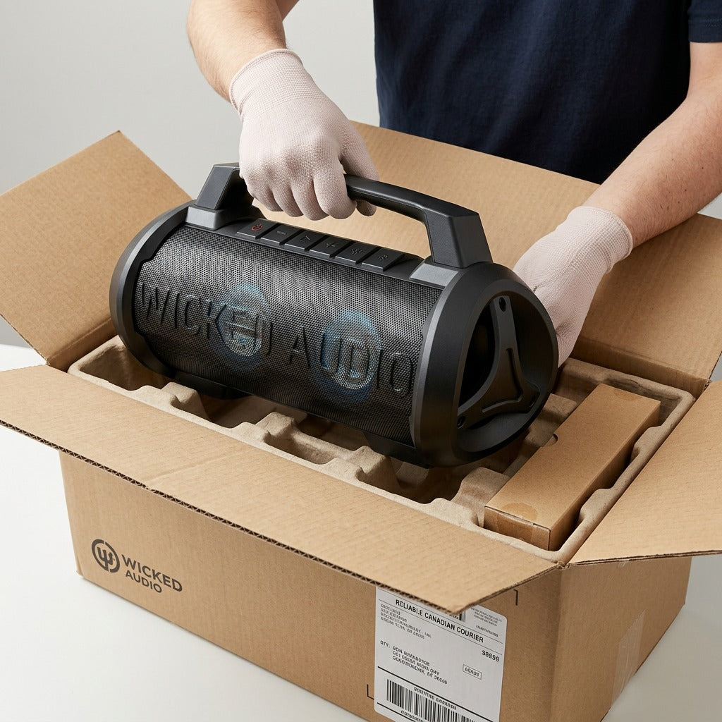 Wicked Audio Growl XL Party Speaker - 12-Hour High-Output Bluetooth Sound