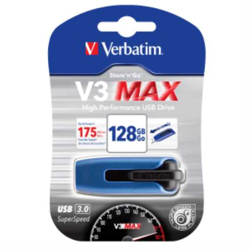 Verbatim 128GB V3 Max USB 3.0 Drive