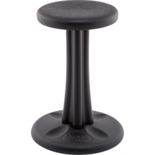 Kore Wobble Stool 47cm, Black