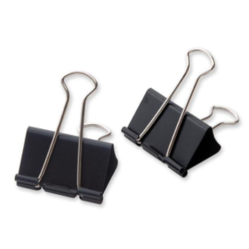 Fold Back Clips 2" ? 50 mm - 12 Per Box / Pince-notes 2 po ? 50 mm - 12 par boite