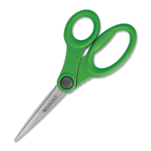 8? Pointed KleenEarth? Antimicrobial Scissors - Green Handles / 
Ciseaux antimicrobiens KleenEarth? bouts pointus 8 po - poign?es vertes
