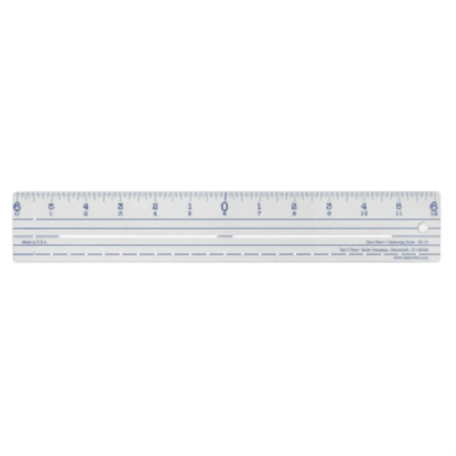 Zero Centering Craft Ruler 12?
R?gle artisanant centr?e sur z?ro, 12 po