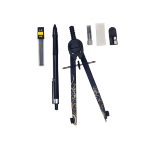 5 Piece Designer Compass Set
Ensemble de cinq pi?ces de compas de dessinateur