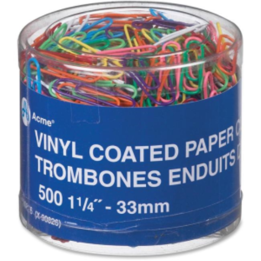 1-1/4" ? 33 mm - 500 per Tub - Assorted Colours / 
1-1/4 po ? 33mm, couleurs assorties - 500 par bacs