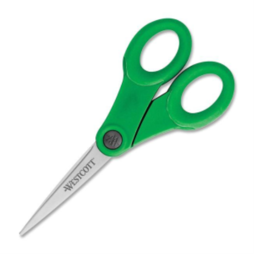 7? Pointed KleenEarth? Antimicrobial Scissors - Green Handles / 
Ciseaux antimicrobiens KleenEarth? bouts pointus 7 po - poign?es vertes