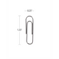 1-1/4" ? 33 mm Smooth Finish - 100 Per Card / 
1-1/4 po ? 33 mm fini liss? - 100 par carte