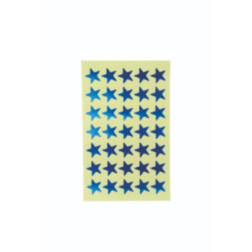 Blue Stars, 350/Pkg. / 
?toiles bleues ? paquet de 350