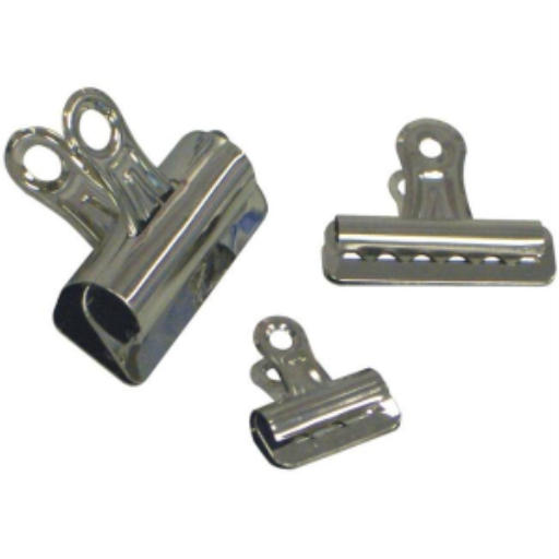 Bulldog Clips 2-3/4" ? 70 mm Width - 12 each Per Pack / 2-3/4 po ? 70 mm de diam?tre - 12 par paq