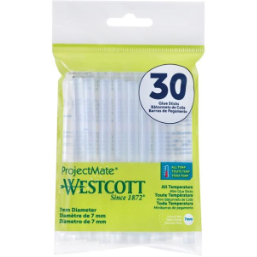 Mini Transparent All Temperature Glue Sticks / Mini b?tonnets de colle, toute temp?rature