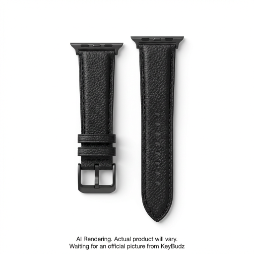 Artisan Series Genuine Leather Apple Watch Strap - Black (Small)