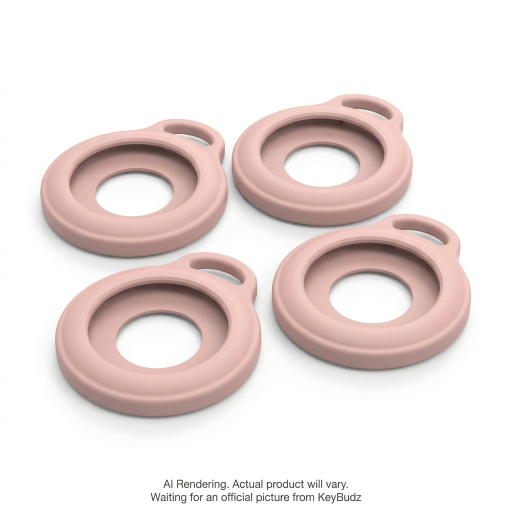AirTag Secure Dock Blush Pink (4 Pack)
