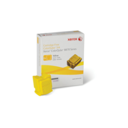 108R00952 Xerox Colorqube Ink Yellow, Colorqube 8870 (6 Sticks), North America For 8880 Colorqube