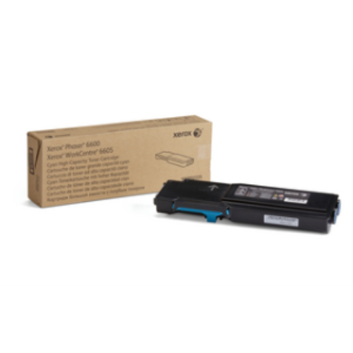 106R02225 Phaser 6600/WorkCentre 6605, High Capacity Cyan Toner Cartridge