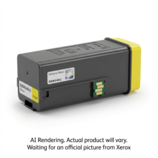 GENUINE XEROX YELLOW HIGH CAPACITY TONER CARTRIDGE, XEROX C325 COLOR PRINTER/MULTIFUNCTION, (RETURN OPTIONAL)