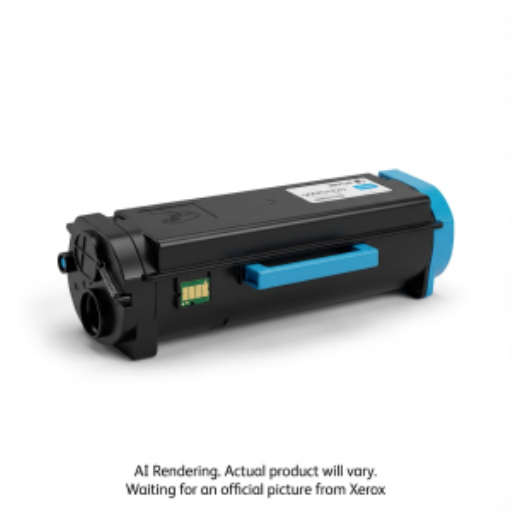 GENUINE XEROX CYAN STANDARD CAPACITY TONER CARTRIDGE, XEROX C325 COLOR PRINTER, (USE & RETURN)