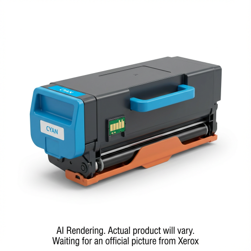 Xerox Genuine Cyan High Capacity Toner Cartridge F
