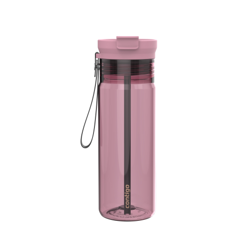Contigo 24 oz Dual Sip?Plastic?Pink Diamond - Plastic