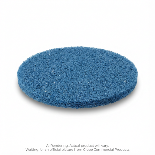 12"  Blue Cleaner Floor Pad