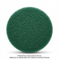 10"  Green Scrubbing Floor Pad